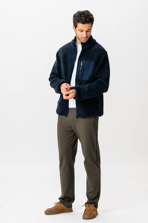 Fleece Jacket - Navy