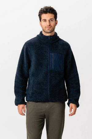 Fleece Jacket - Navy