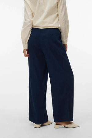 Mymilo Nila Mw Dad Pants - Navy Blazer