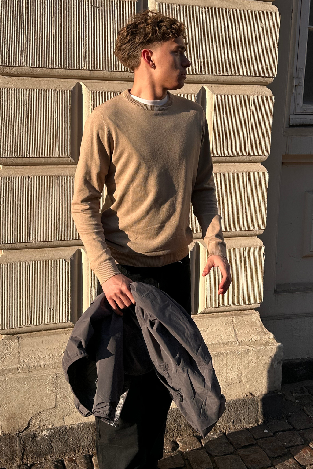 Pullover Roundneck - Sand