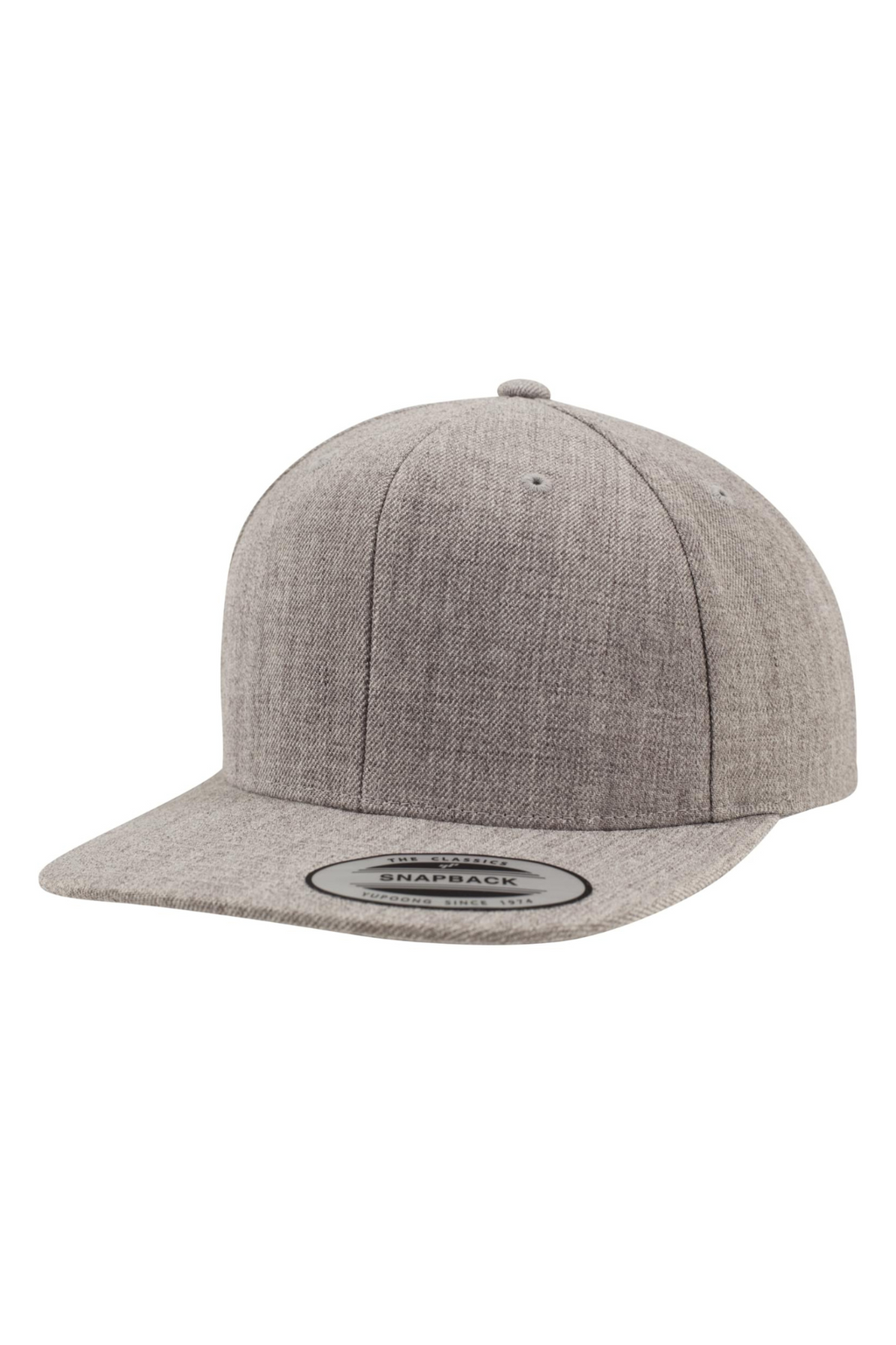 Klasický Snapback - Heather/Heather