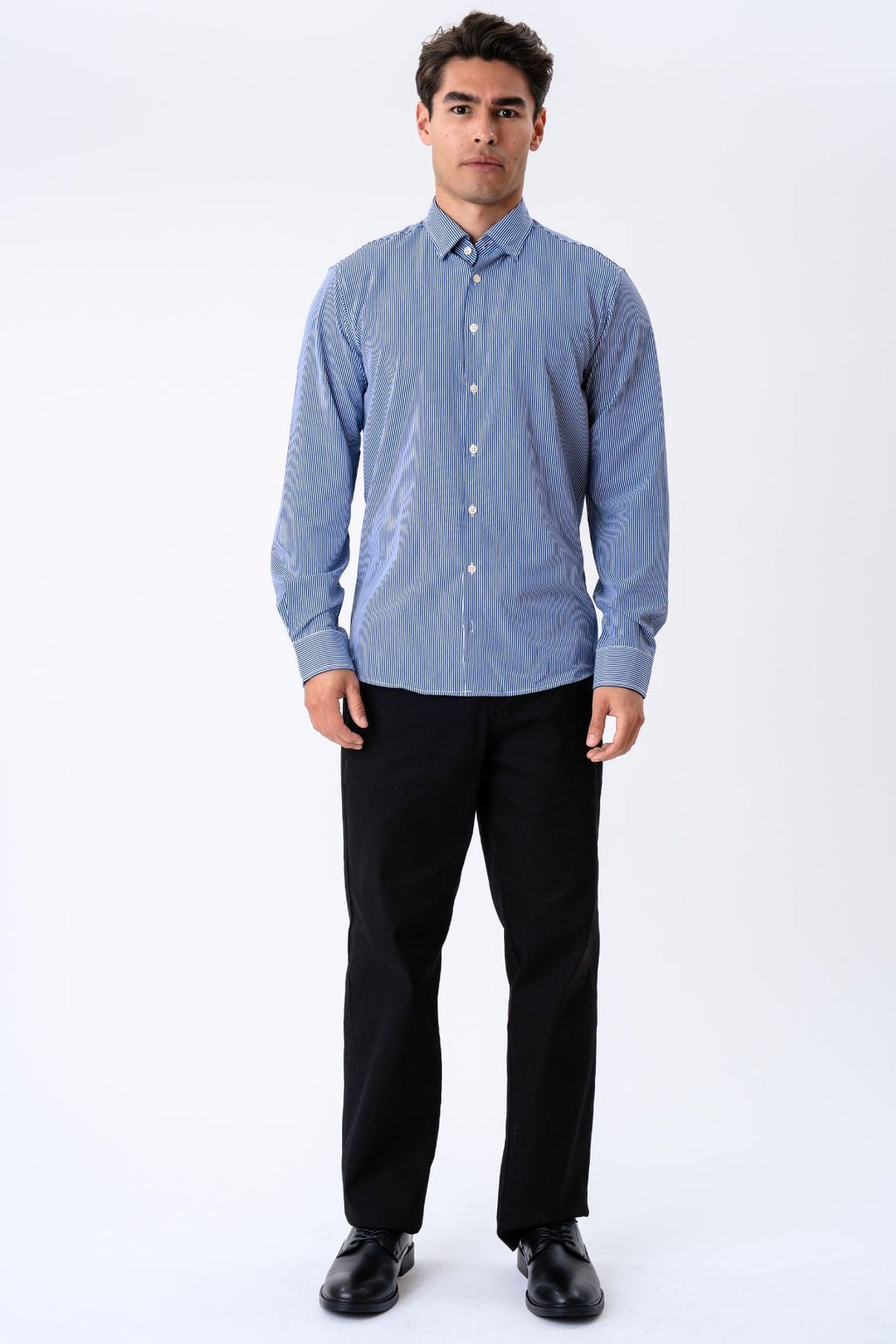 The Original Premium Performance Shirt - White/Navy