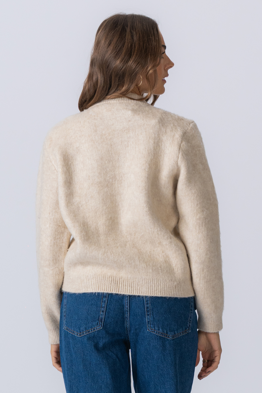 Hazel Knit - Ecru