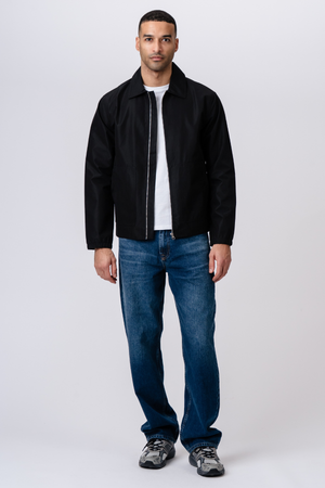 Short Zip Jacket - Black
