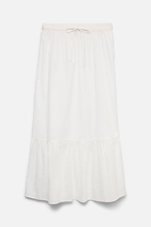 Trine Mw Maxi Skirt - Snow White