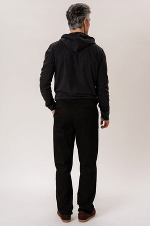 Ľahká mikina - tmavošedá