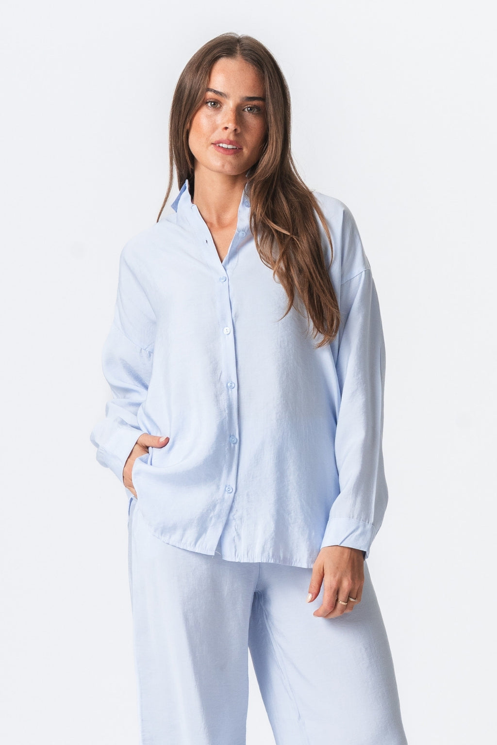 Mia Pants + Mia Shirt (Sky Blue) – Package Deal