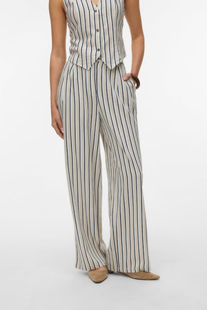 Mymilo Nila Mw Dad Pants - Silver Lining