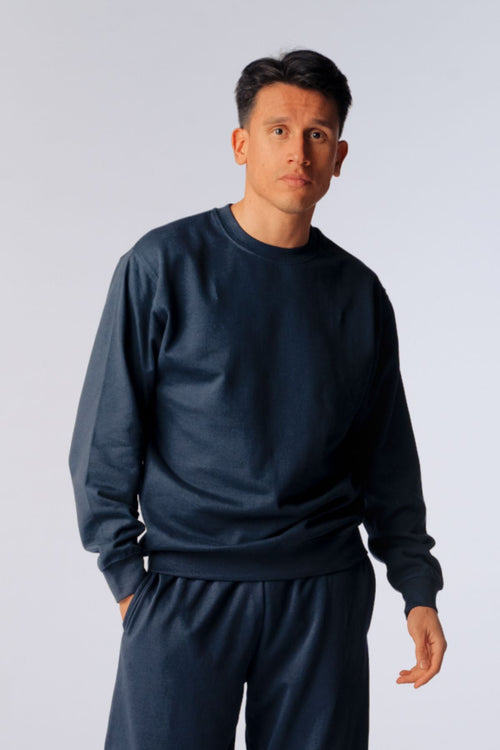 Sweatshirt bhunaidh - Navy