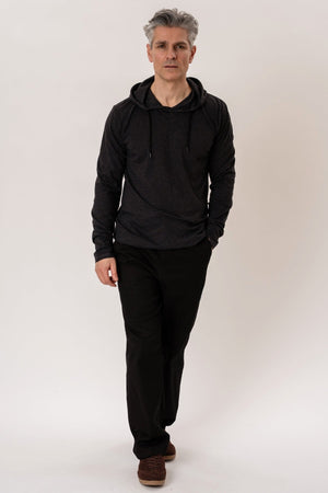 Ľahká mikina - tmavošedá