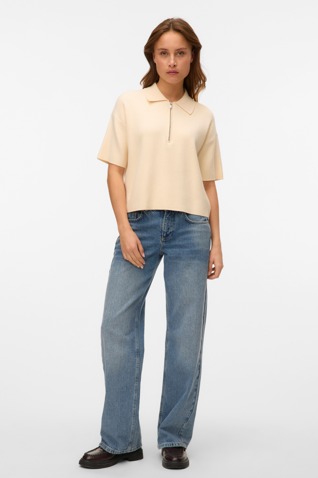 Zlato 2/4 poloneck pullover - breza