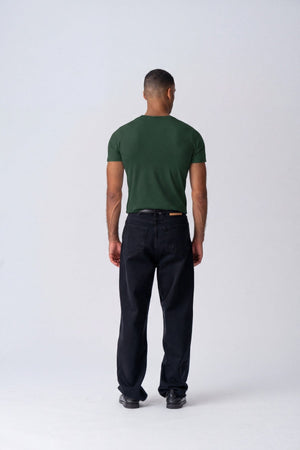 Majica kratkih rukava Muscle - tamno zelena