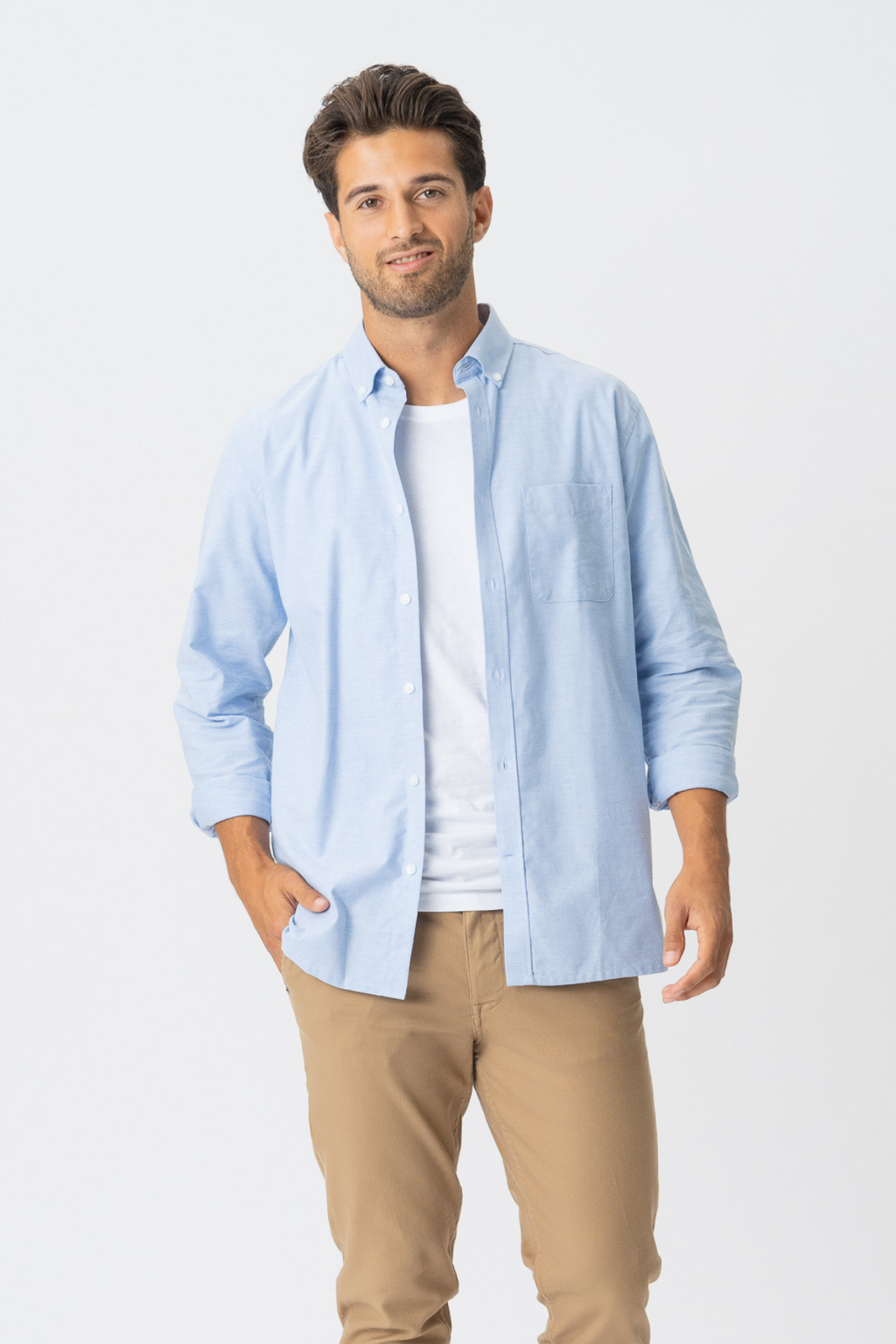 The Original Performance Oxford Shirt™️ - Cashmere Blue (FS)