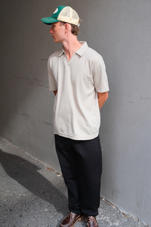 Atlas teksturirana polo - kaki