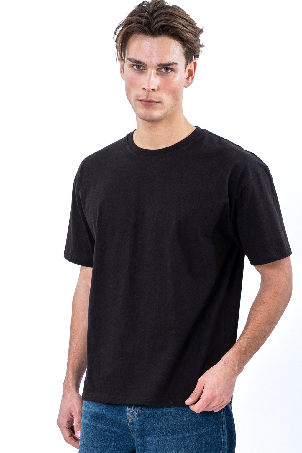 Heavy Boxfit Tee - Black