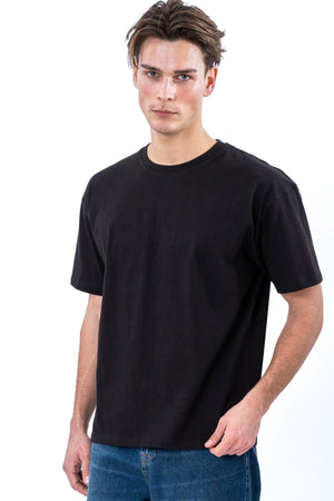 Heavy Boxfit Tee - Black