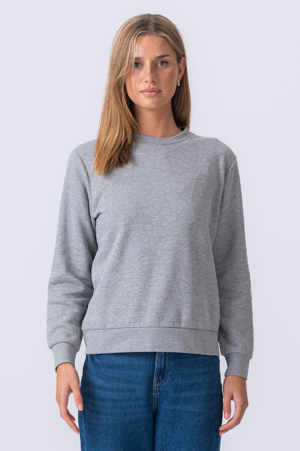 Crewneck Riachtanach - Melange Liath