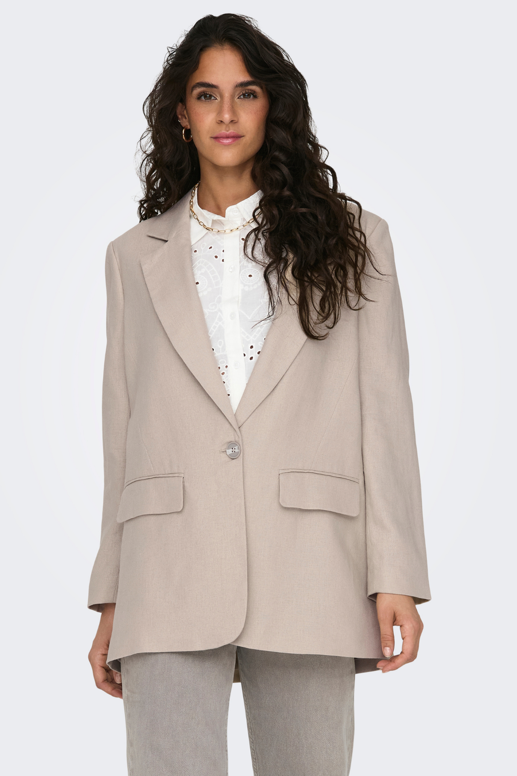 Caro-Lana Blazer - Oxford Tan