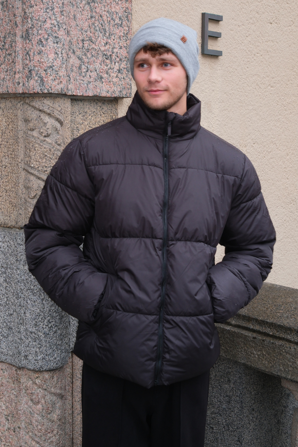 Charlie Beanie - tamno siva