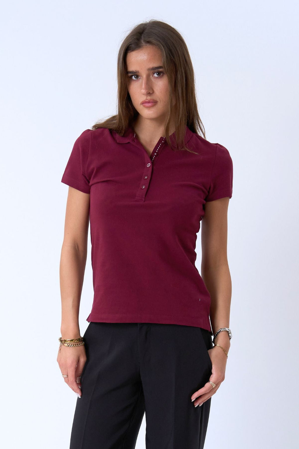 Polo Shirt - Burgundy