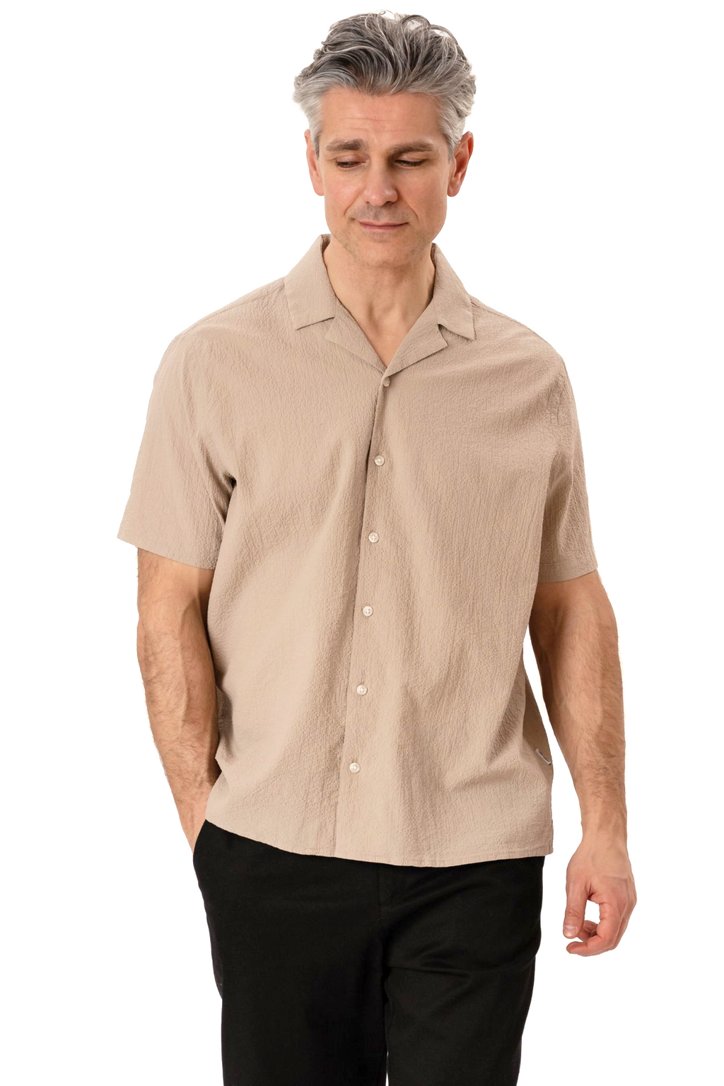 August Shirt - Sand
