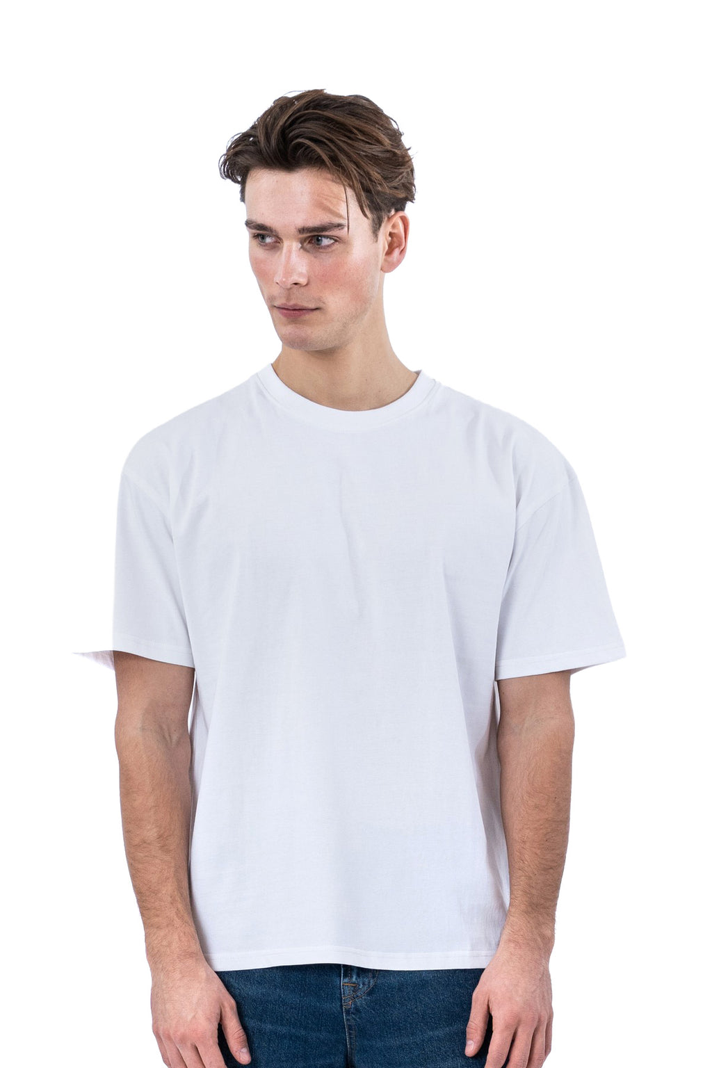 Heavy Boxfit Tee - White