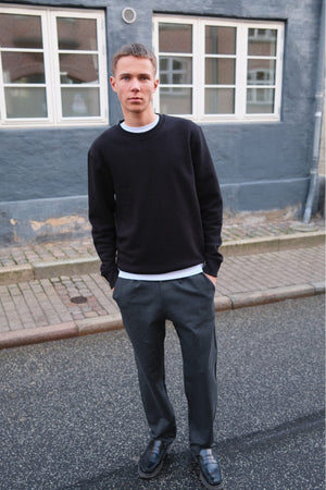 Performance Pants Wide - Melange Grey