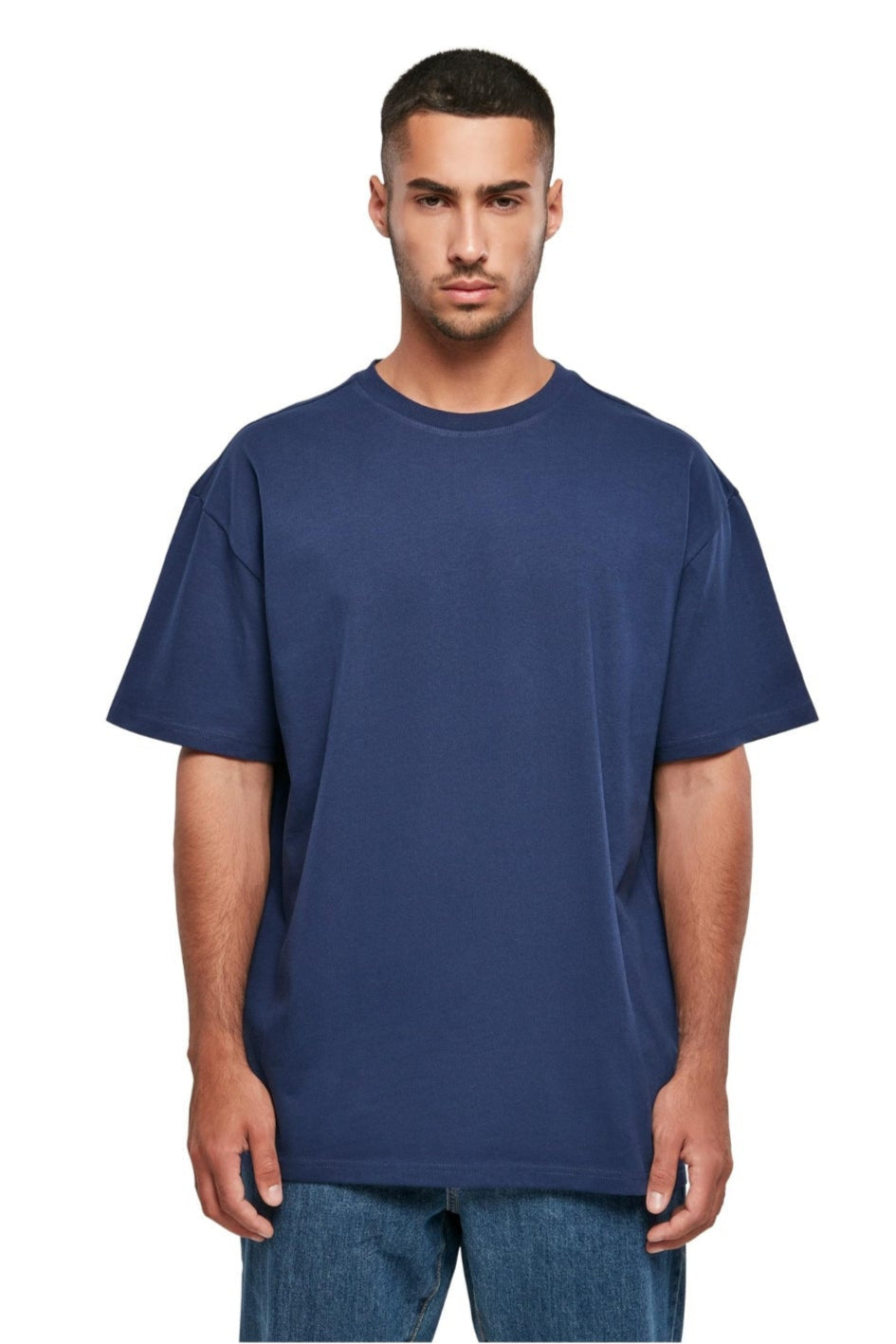 Heavy Oversized T-shirt - Dark Blue