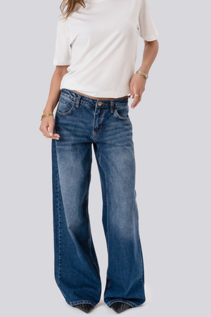 Jeans Baggy Serena - Meánghorm