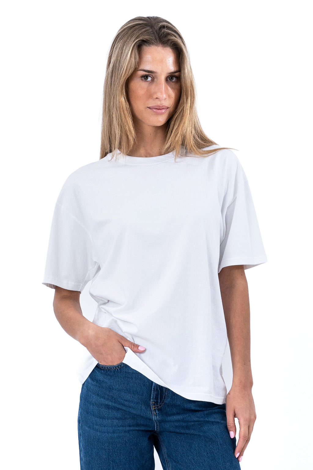 Heavy Boxfit Tee - White