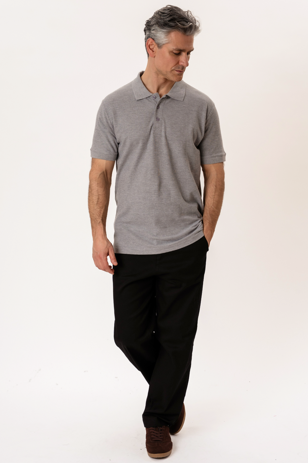 Basic Polo - Gray