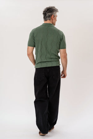 Duran Knit Polo - Zelená