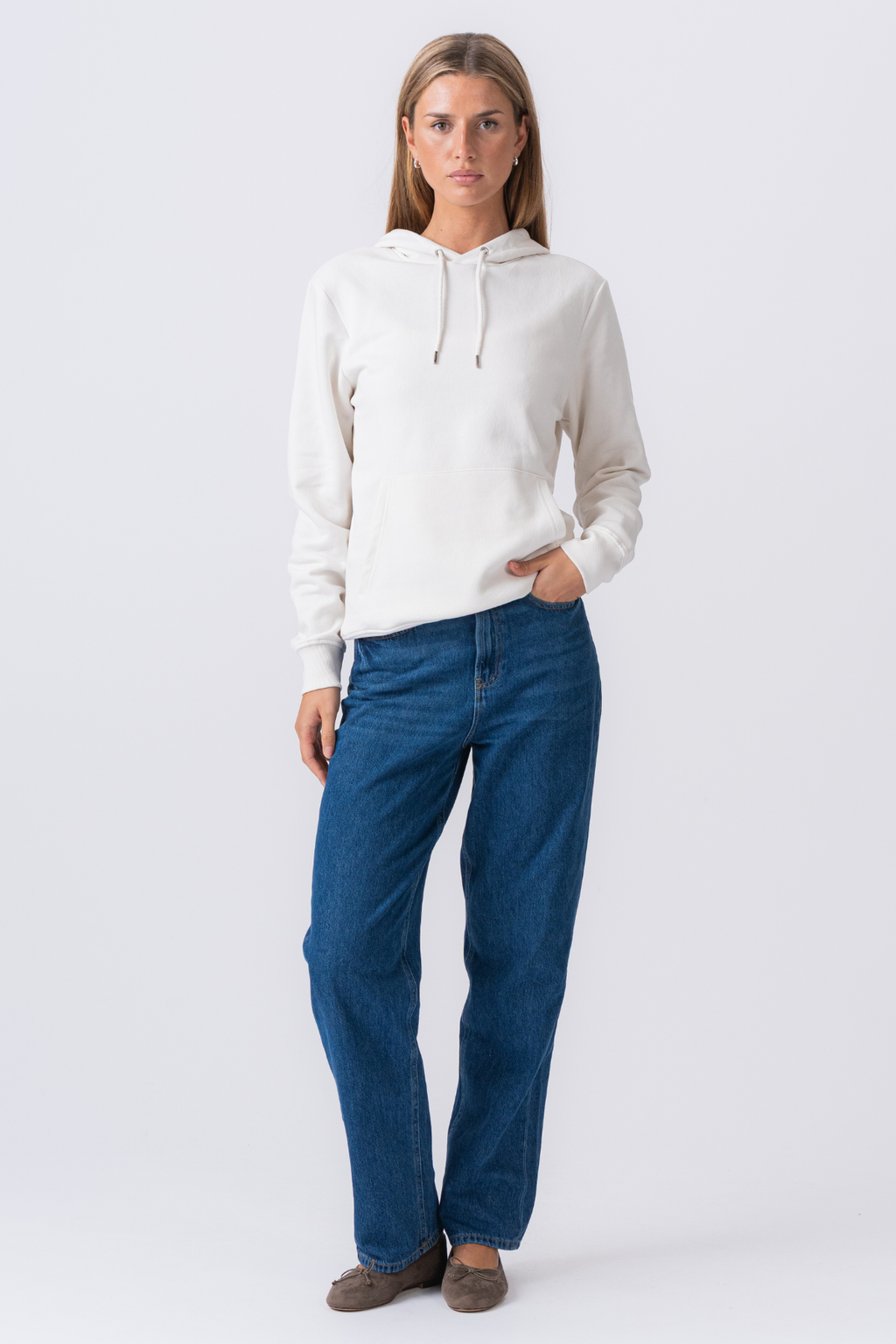 Mikina mikiny - béžová