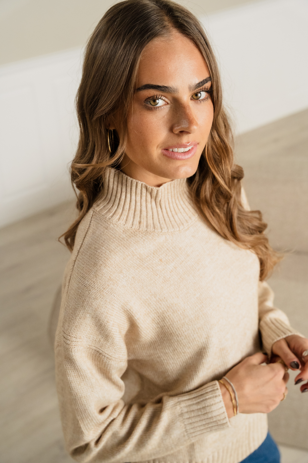 Emma Knit - Beige