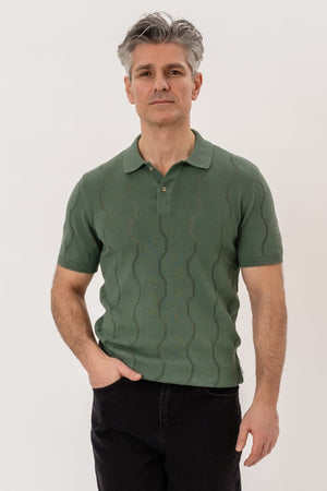 Duran Knit Polo - Zelená