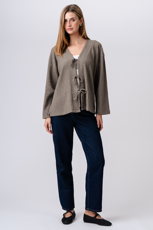 Amalie Knit - hnedá