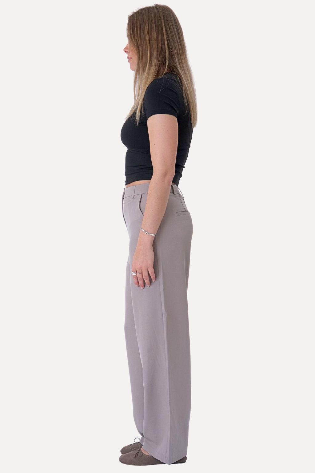 Classic Suit Pants - Grey