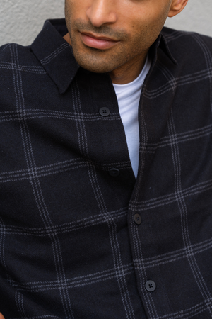 Tristan Overshirt - Dark Navy