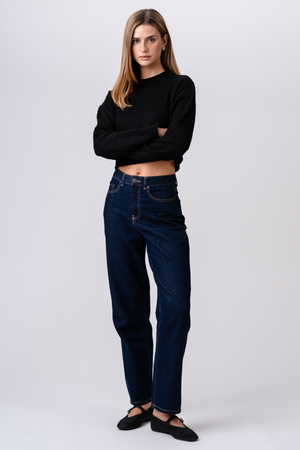 Cniotáil Ghearr Chéinia - Dubh