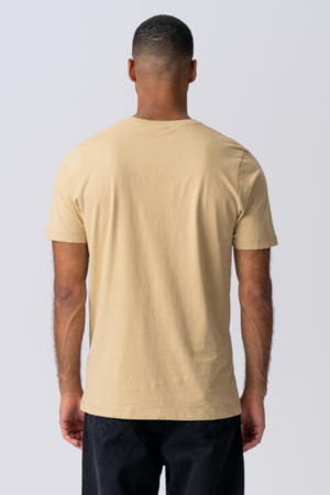 Basic T -léine - beige