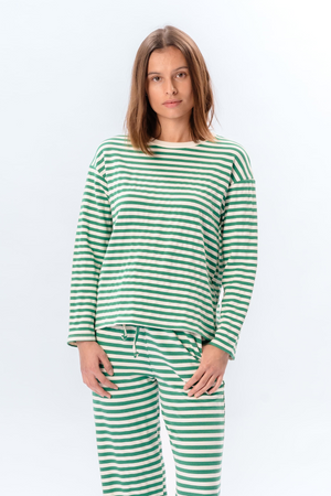 Stripped Shirt - Green