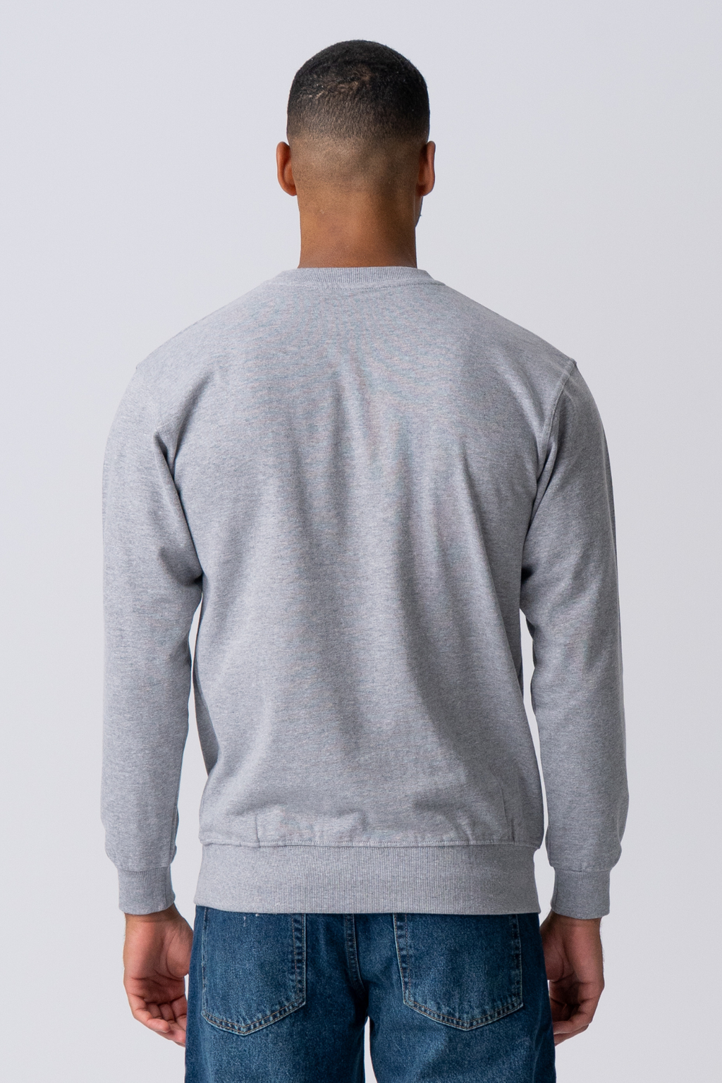 Crewneck Riachtanach - Melange Liath