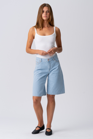 Denim Jorts - Light Blue Denim