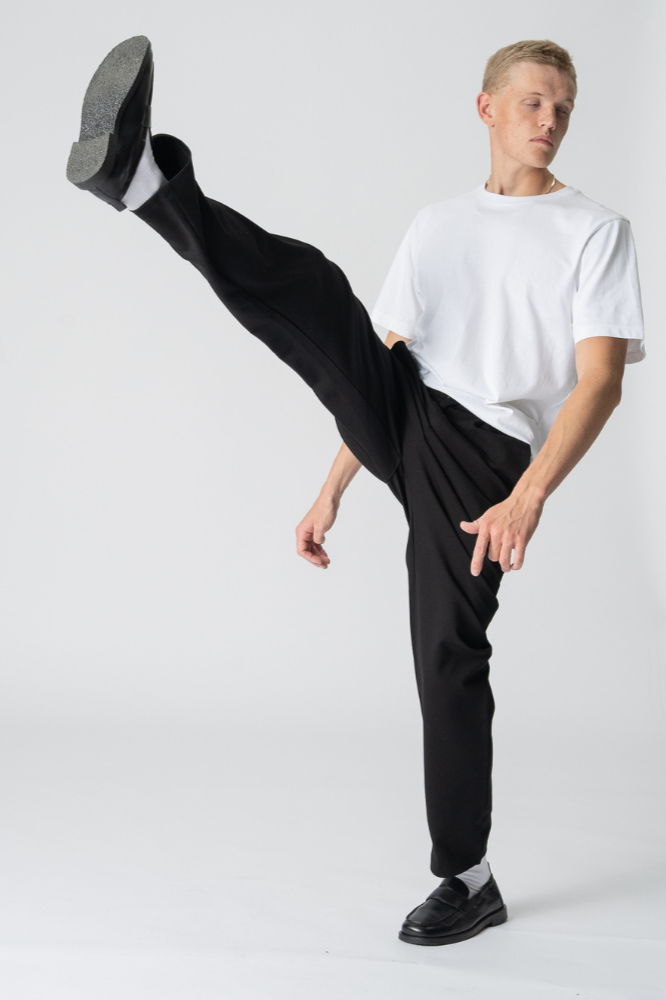 Performance Pants Wide - Dubh