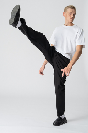 Performance Pants Wide - Dubh