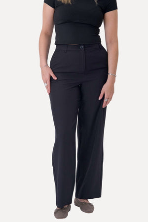 Classic Suit Pants - Black