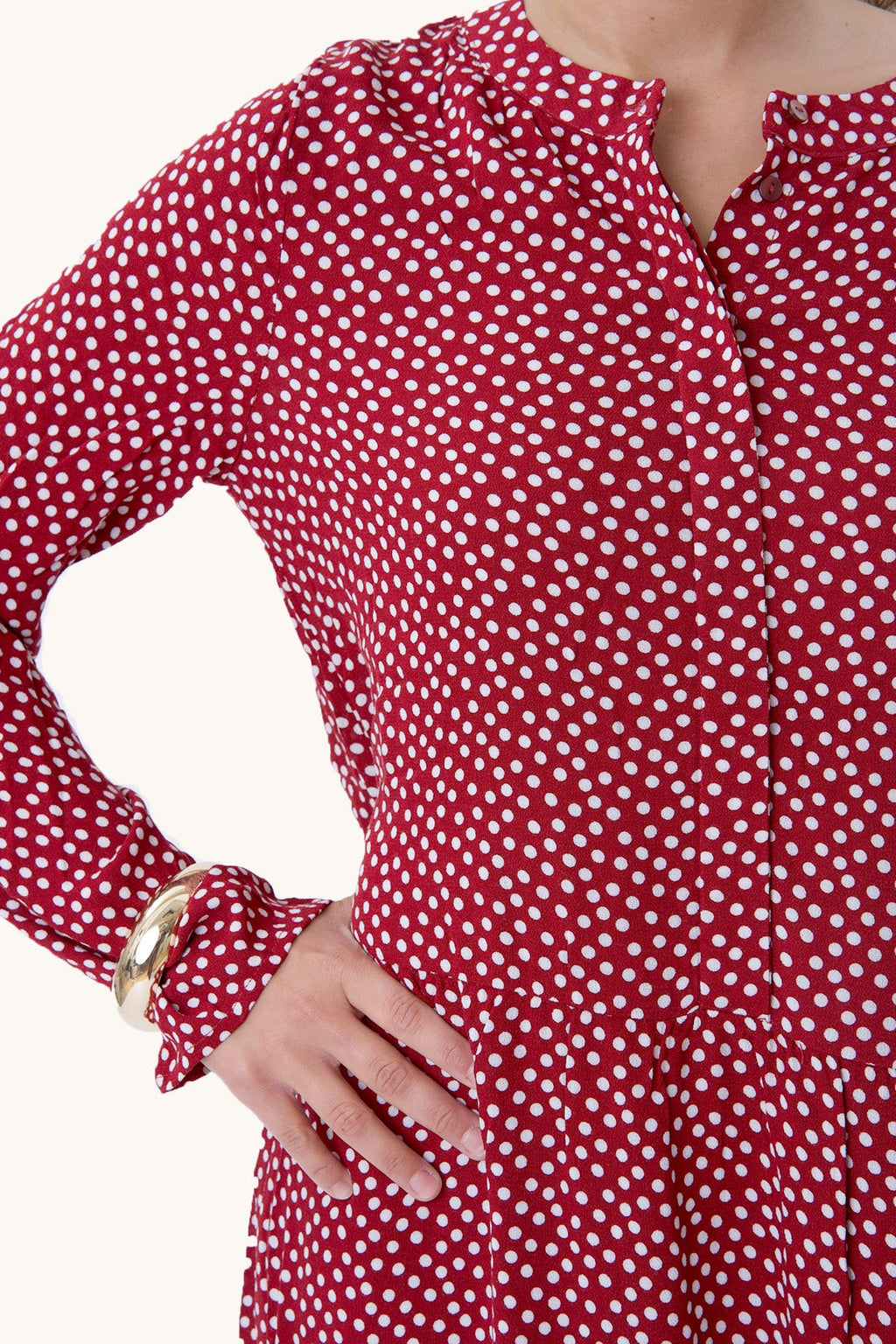 Gúna Long -Sleeved Anna - Trátaí Sundried