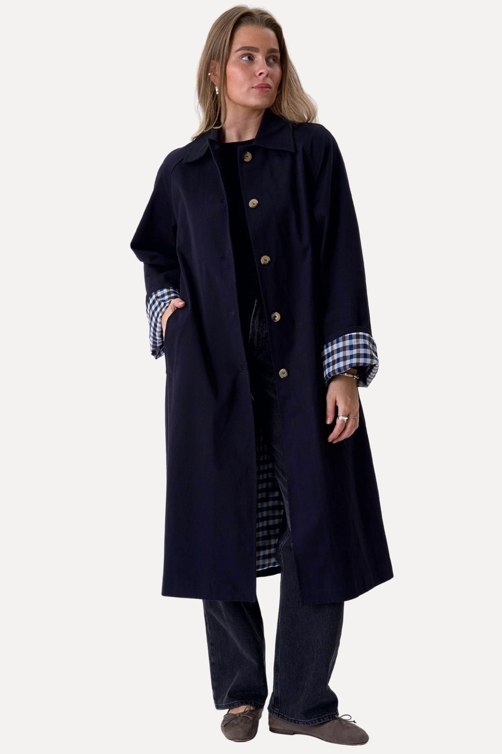 Livia Trenchcoat - Navy