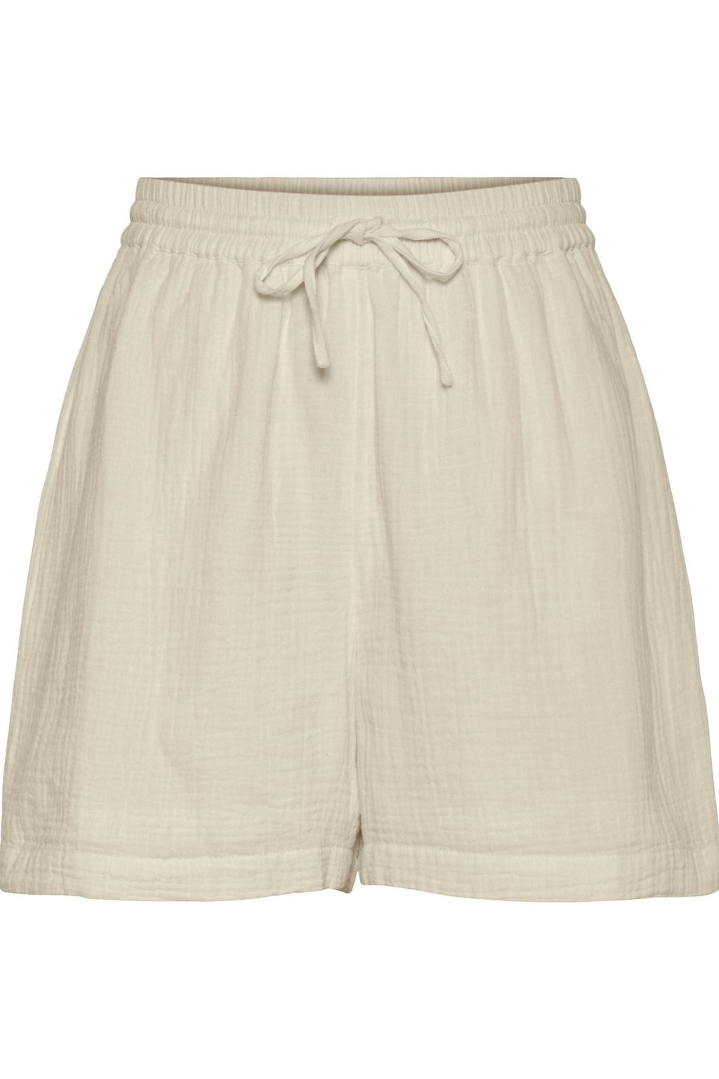 Astina High-Waisted Shorts - Silver Lining