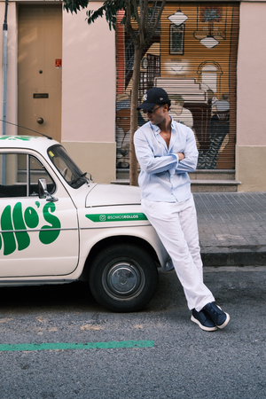 The Original Performance Oxfordská košeľa - svetlo modrá/biela